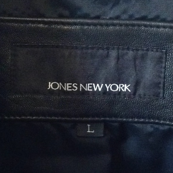 Leather jacket black - Picture 2 of 4